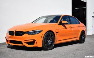 BMW M3 Sedan Fire Orange by EAS 2018 года
